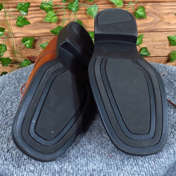 Rockport Essential Details Men Apron Toe Casual Shoe‎ 11.5 Office Tan Leather main image 8